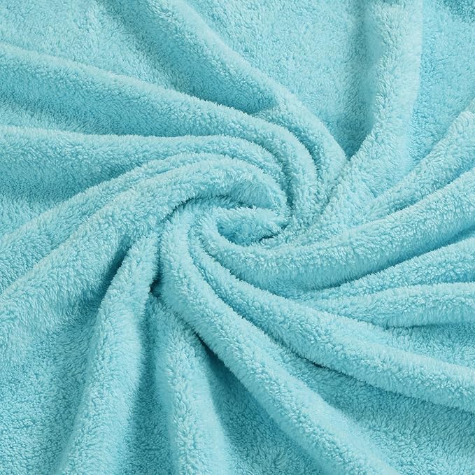 Personalized Baby Towels for Newborn Custom Embroidery Name Hooded Baby Bath Towels for Boy Girl Newborn Essentials Must Haves Shower Gift Soft Coral Velvet 30"x30" (Blue)