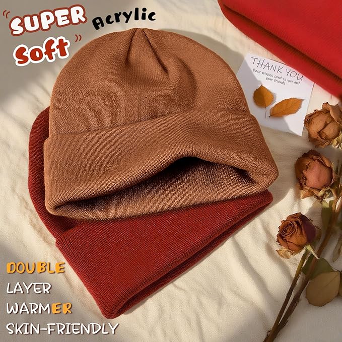 ZOORON Toddler Beanie Baby Boys Girls Beanies Kids Winter Hats Children Knit Warm Caps Soft Ski Hat