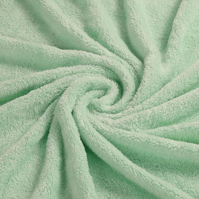 Personalized Baby Towels for Newborn Custom Embroidery Name Hooded Baby Bath Towels for Boy Girl Newborn Essentials Must Haves Shower Gift Soft Coral Velvet 30"x30" (Green)