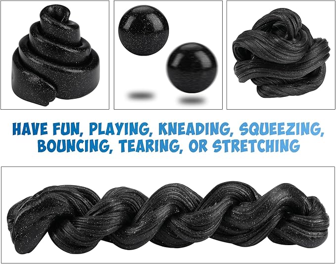 Play Putty Therapy Putty for Kids with Charms Midnight Orbit Space Themed Theraputty Medium Resistance, More Than just Putty, Learn, Play, Interact, Strenthen and More