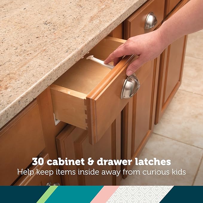 Safety 1st Home Safeguarding and Childproofing Set (80 Pcs), White