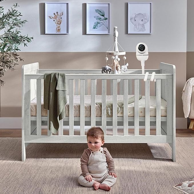 GUCHO Baby Monitor Mount for Crib, Compatible with HelloBaby HB65/HB40/HB6550/HB66/HB6339/HB6550 Pro,Infant Optics DXR-8/8 Pro,OKAIDI,Nanit Pro,Baby Monitor Flex Holder,Universal Baby Monitor Stand