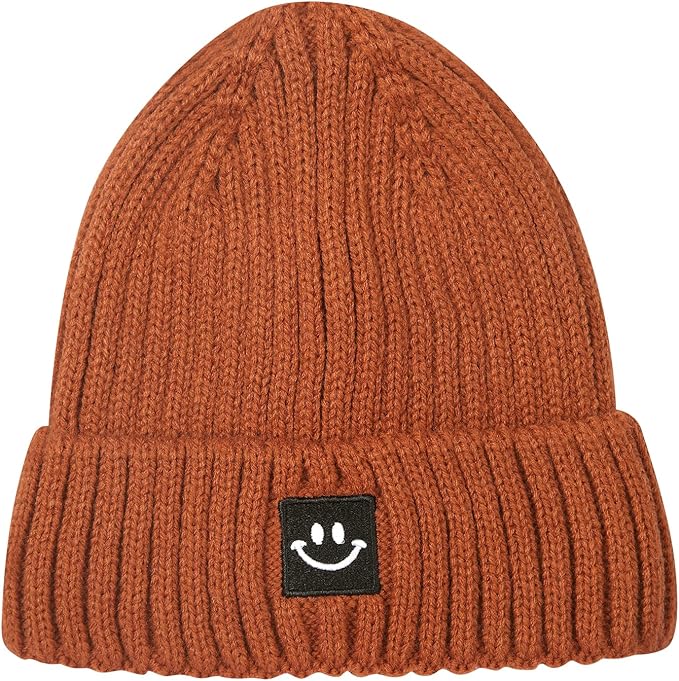 MaxNova Baby Winter Hat Toddler Beanie Hat Earflap Knit Cap for Boys Girls 0-8 Years