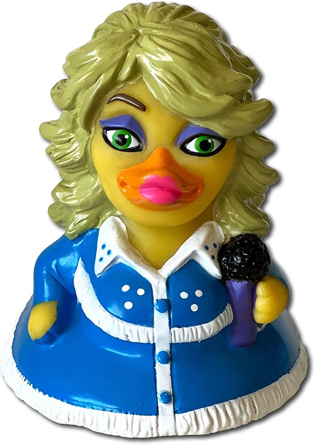 CelebriDucks - Peckin' 9 to 5 - Floating Rubber Ducks - Collectible Bath Toy Gift for Kids & Adults of All Ages