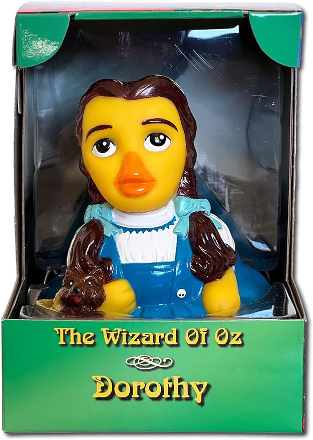 CelebriDucks - Dorothy - Floating Rubber Ducks - Collectible Bath Toys Gift for Kids & Adults of All Ages