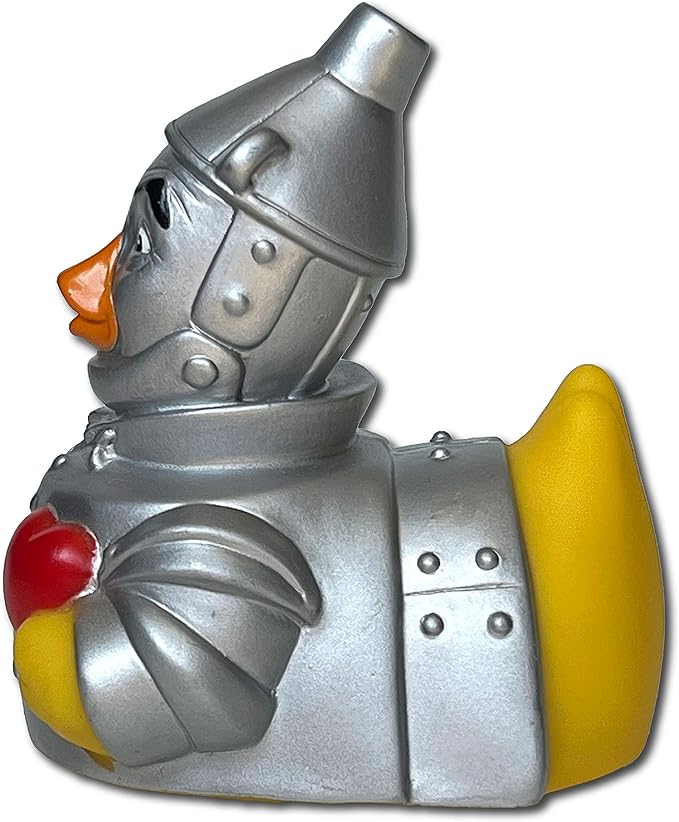 CelebriDucks Floating Rubber Ducks - Collectible Bath Toy Gift for Kids & Adults of All Ages (Tin Woodsman)