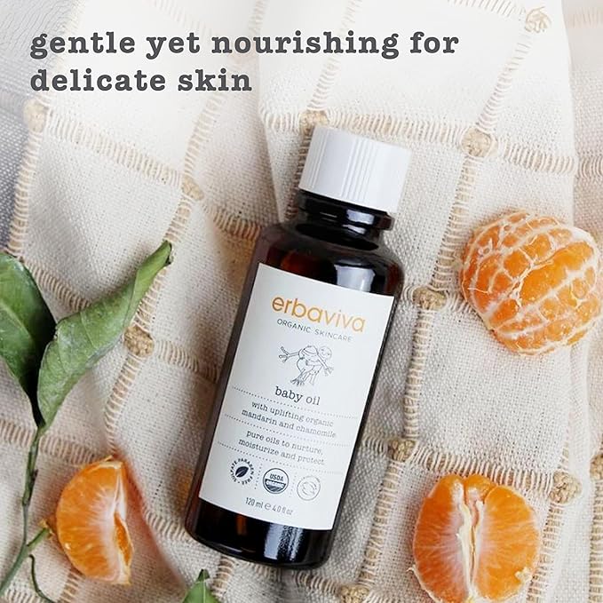 erbaviva Baby Oil, 4 Fl Oz