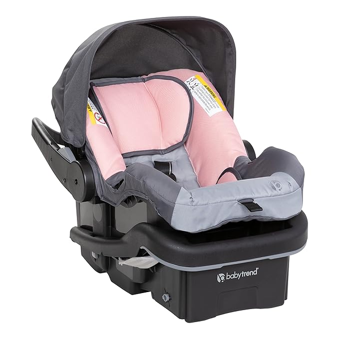 Baby Trend Tango™ 3 All-Terrain Stroller Travel System with EZ-Lift™ PLUS Infant Car Seat, Ultra Pink