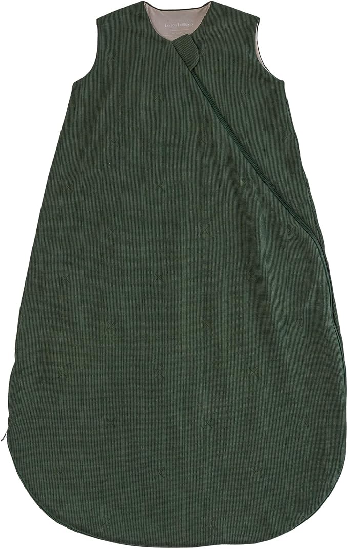 Loulou Lollipop Tencel Lyocell Wearable Baby Blanket Sleeping Bag, Unisex Infant Toddler, 1.0 TOG, 2-Way Zipper Sleepsack