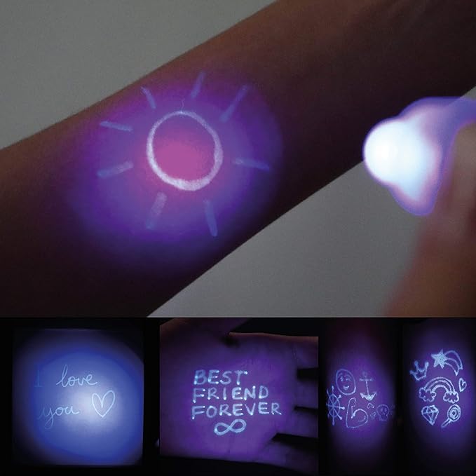 BONNYCO Invisible Ink Pen and Notebook, Pack of 32 Party Favors for Kids Birthday | Spy Pen Party Supplies, Pinata Stuffers, Prizes for Kids | Magic Pen Birthday Party Favors, Prizes for Students