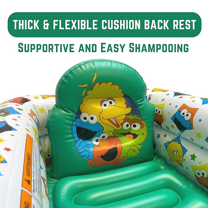 Sesame Street Sesame Squad Inflatable Tub - Baby Bathtub
