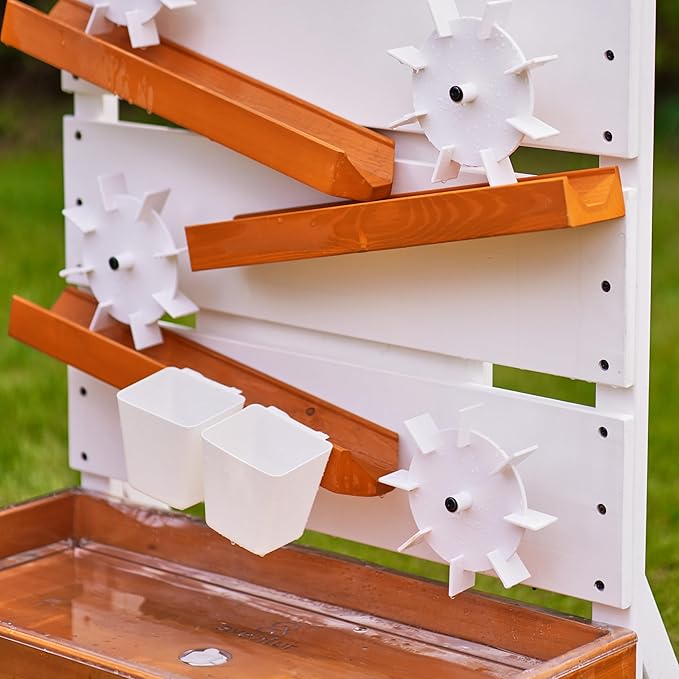 Avenlur Wooden Water Table for Kids 3 and Up - Large Water Play Table for Indoor/Outdoor Fun