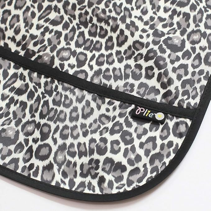 Short Sleeve Waterproof Bib for Toddlers – Feeding Apron for Mealtime, Daycare, Self-Feeding & Messy Play, Baby Bib