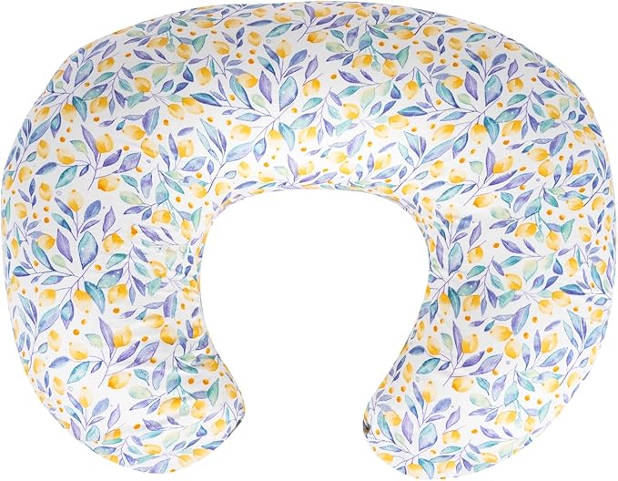 Nursing Pillow & Breastfeeding Pillow – Ergonomic C-Shape for Breastfeeding & Bottle Feeding, Standard Size Breathable with Washable Cover, Hypoallergenic,Tummy Time & Sitting Support (0-18Months)
