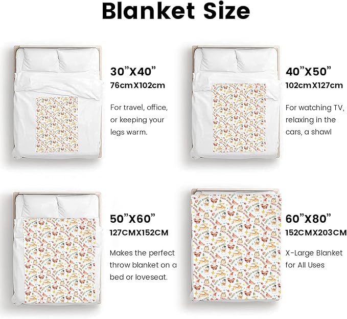 Ship Next Day - Custom Christmas Baby Blanket with Name | Multiple Styles Optional, Personalized Flannel Toddler Blanket, Christmas Swaddle for Boys & Girls, Xmas Decor Throw