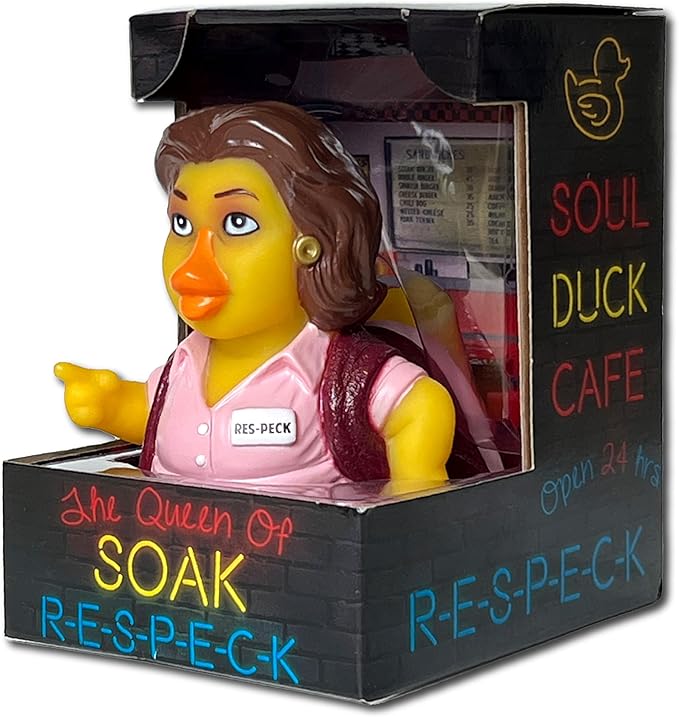 CelebriDucks - Queen of Soak - Floating Rubber Ducks - Collectible Bath Toy Gift for Kids & Adults of All Ages
