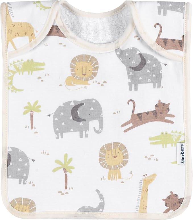 Gerber Unisex Baby Lap Shoulder Bibs