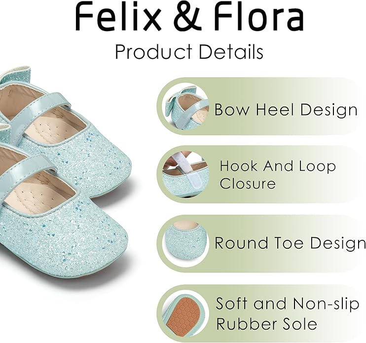 Soft Sole Baby Shoes - Infant Baby Walking Shoes Moccasins Rubber Sole Crib Shoes