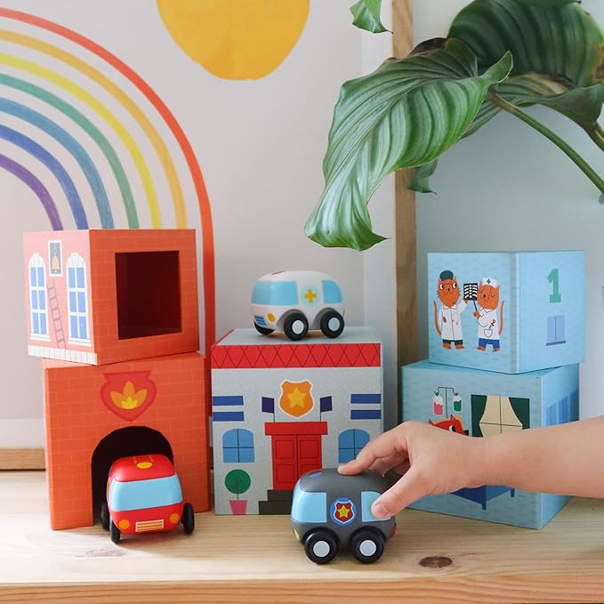 DJECO Blocks&Towers TopaniCar