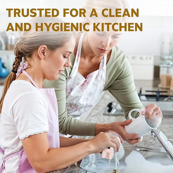 Cup Lid Cleaning Brush, 3 in 1 Cup Cleaner Brush New Multifunctional Lid Cleaner Lid Brush Cleaning Tool Multipurpose Bottle Gap Cleaner Brush Red