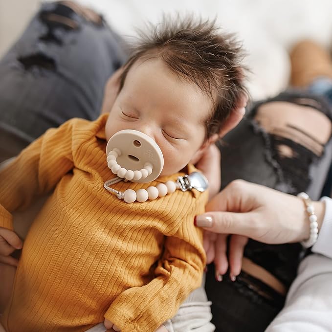 Ryan & Rose Cutie PAT Pacifier Teether (Starter Kit, Boy)