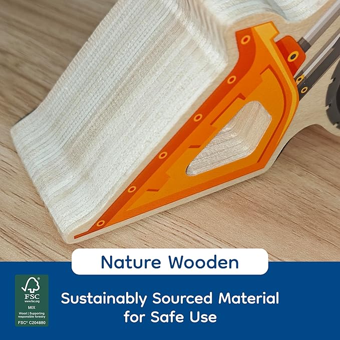 Night Light for Kids, Wooden Loader with Led Night Light, Nursery Nightlight for Toddler Ages 3+ Boys and Girls, Cute Lamps for Birthday Gift, Christmas, New Year, Kids Room Decor, Bedroom