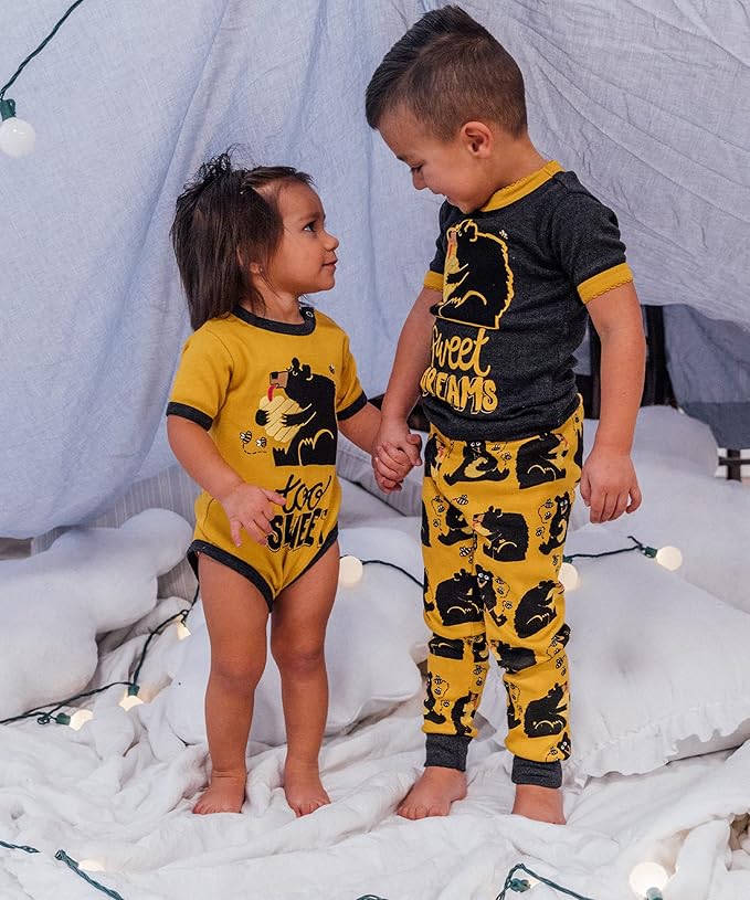 Lazy One Cute Unisex Baby Bodysuit, Cute Animal Designs, 6-18 Months