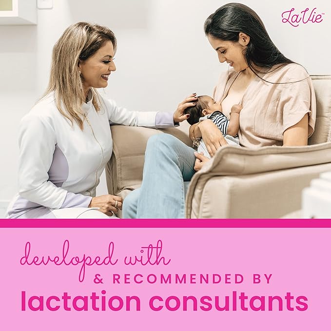 Lactation Massager - Patented Breastfeeding Relief, Boost Milk Flow & Ease Discomfort from Clogged Ducts, Engorgement, Mastisis - Postpartum Essentials for Nursing Moms - HSA/FSA Medical Device