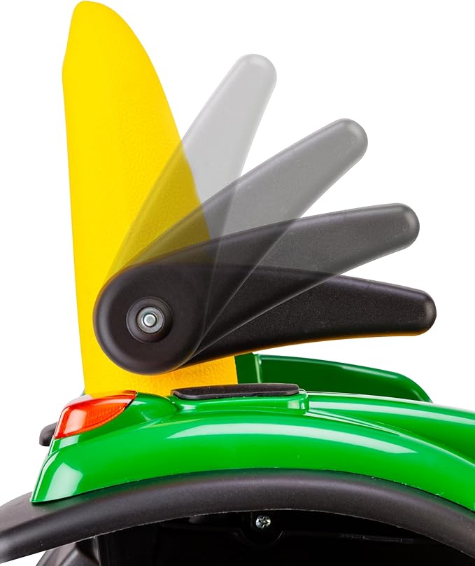 Peg Perego John Deere Ground Loader Tractor Extra-Large 12 Volt Ride on Tractor for Kids Ages 3-7