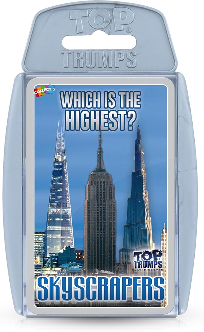 Skyscrapers Top Trumps Card Game