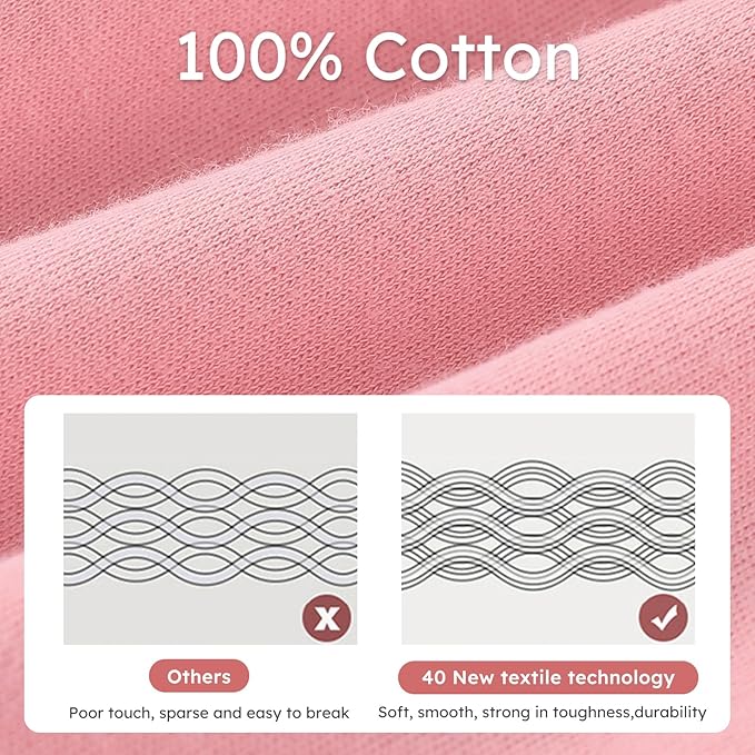 Yoofoss Baby Swaddles for Newborns 100% Organic Cotton, Adjustable Swaddle Sleep Sack 0-3 Months Newborn Swaddle Sack, Breathable Soft(Small)