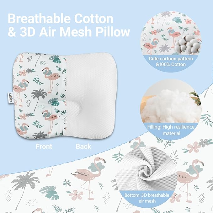 Unisex Soft and Breathable 100% Organic Cotton Machine Washable (Pink)