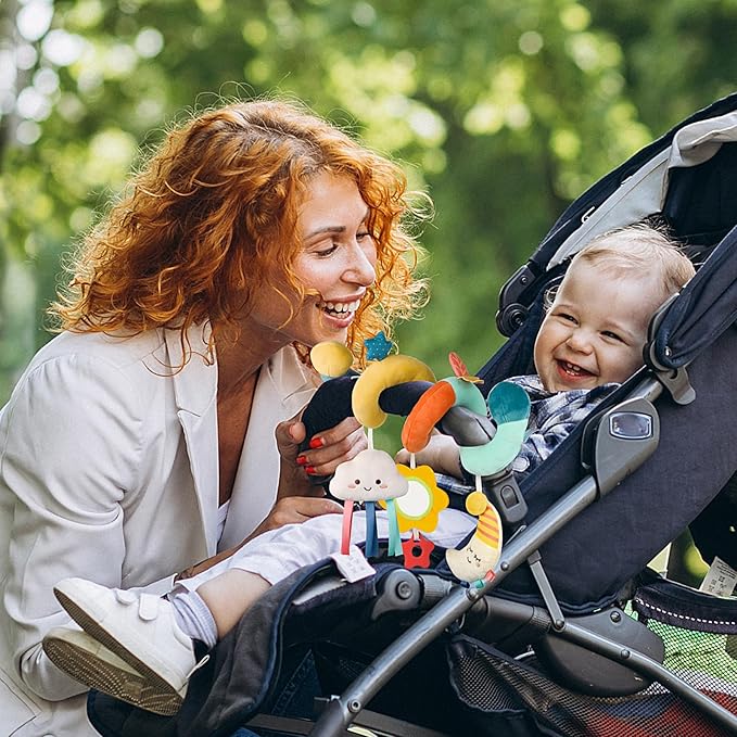 Car Seat Toys for Babies 0-6 Months Boys Girls Stroller Toys, Newborn Toys 0 3 Months Brain Development, Baby Toy Infant Toy for Carseat Stroller Crib Baby Gym for 0 3 6 9 12 Months