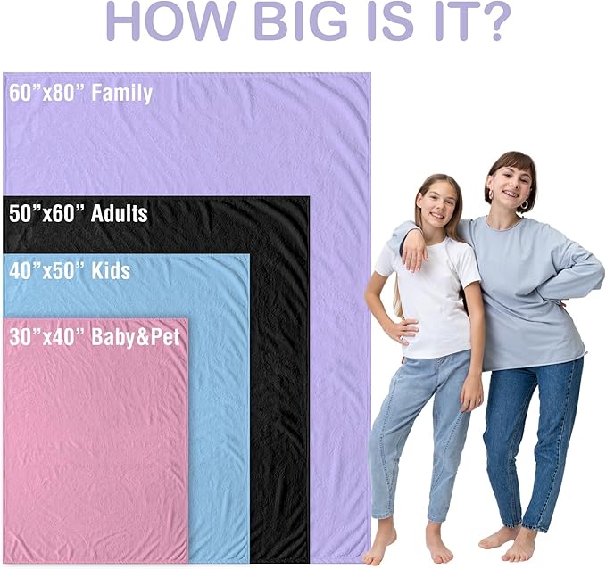 Customized Blankets with Name Personalized Baby Blankets Sunflower Blanket Soft Fleece Bed Throw Blanket for Boys Girls Toddlers Birthday Christmas