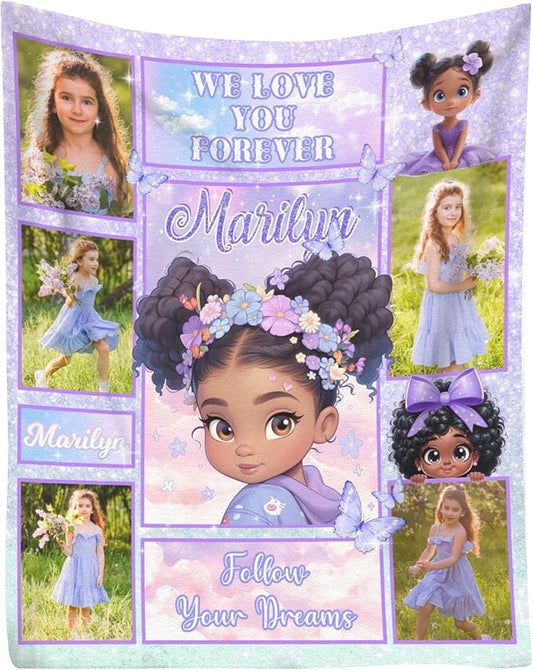 Custom Blanket Bible Verse Blanket with Inspirational Thoughts and Prayers Religious Throw Blanket Soft Lightweight Cozy Plush Warm Blankets for Girls Christian Christmas Birthday Gifts