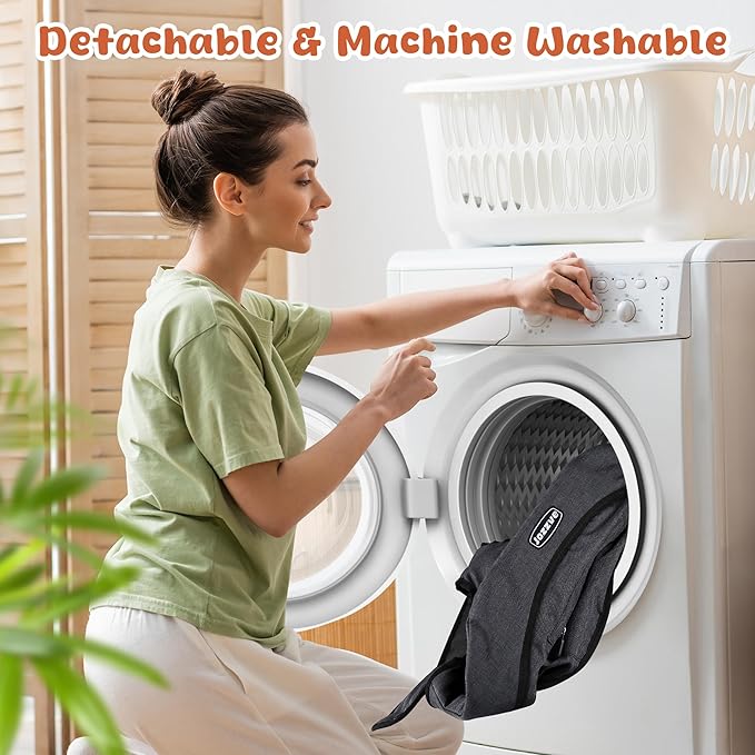 Hook On High Chair, Jozzve Clip on High Chair with Removable Dining Tray for Babies and Toddlers, Fold-Flat Storage Portable Baby Feeding Seat, Attach to Fast Table Chair for Home Travel (Black)