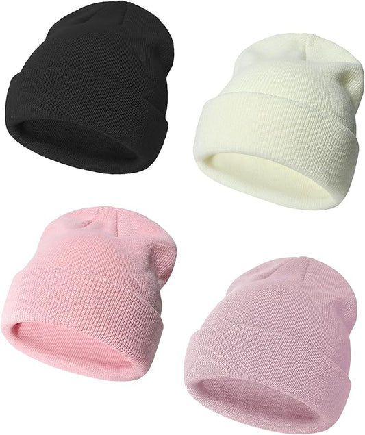 ENBAOHUI Baby Beanie Hat Newborn Winter Warm Knit Hat Kids Soft Beanie Cap Boys Girls Winter Warm Knit Hat