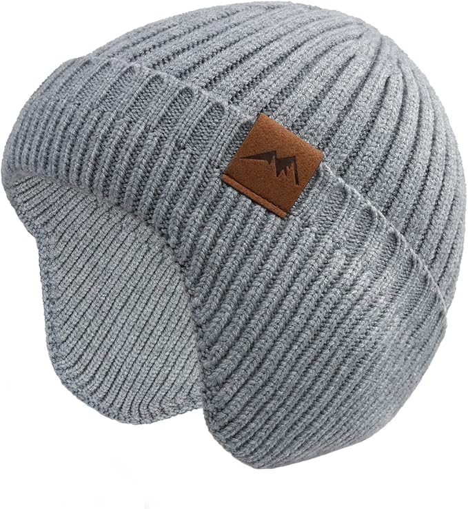 POXIMI Baby Boy Winter Hat Toddler Warm Beanie Girl Knit Hats with Earflap Kid Cute Earmuffs