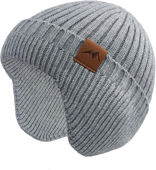 POXIMI Baby Boy Winter Hat Toddler Warm Beanie Girl Knit Hats with Earflap Kid Cute Earmuffs