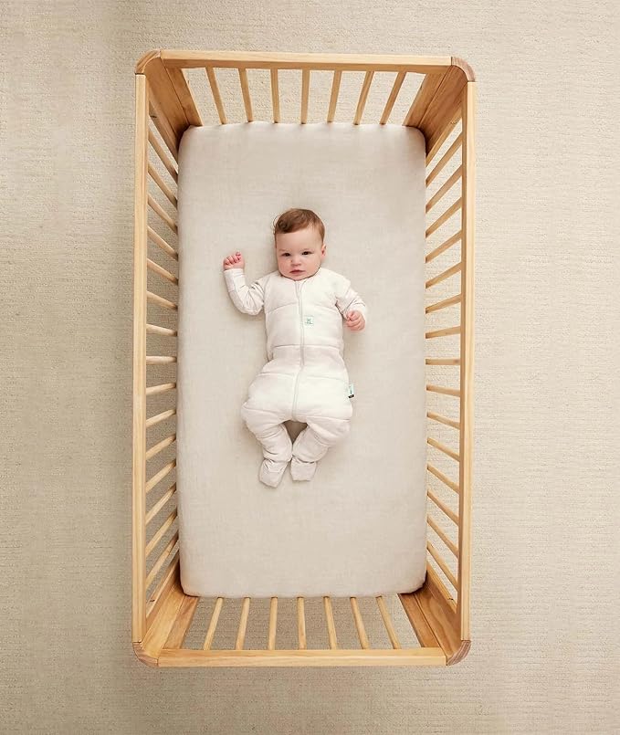 ergoPouch 2.5 TOG Sleeping Bag – Breathable, Cozy Sleepwear for Boys and Girls (6-12 Months, Oatmeal Marle)