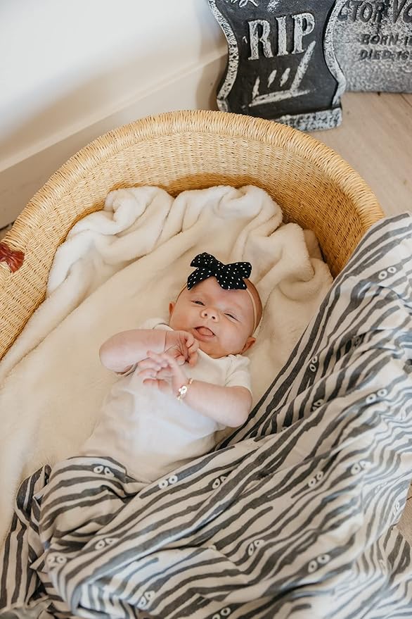 Copper Pearl Large Premium Knit Baby Swaddle Receiving Blanket Mummy