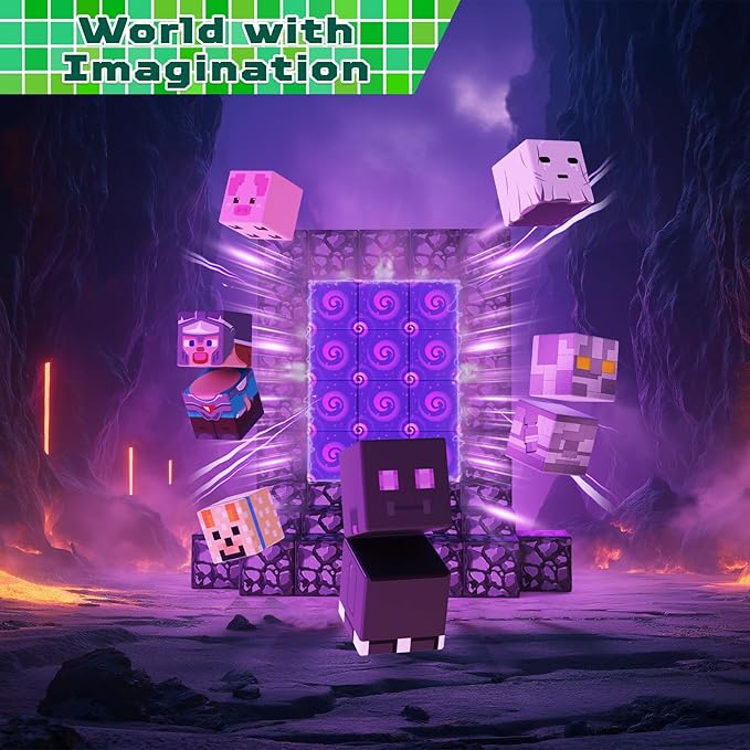 500 PCS 0.8in Magnetic Blocks - Magnet Toys for Kids, Boys and Girls, Magnetic Building Blocks Cubes, Stacking Magnets for Kids, Birthday Gifts for Boys and Girls Age 3+ Years Old