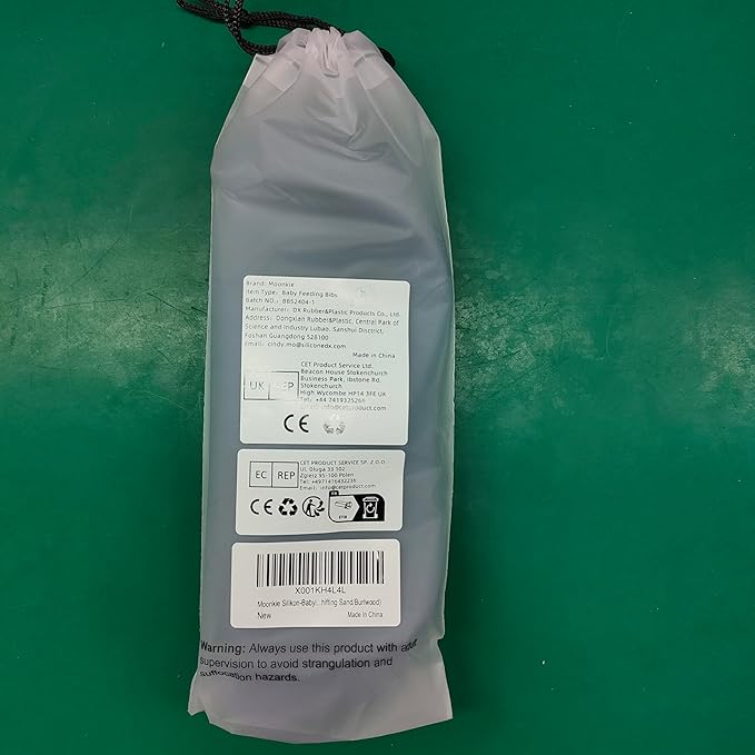 Moonkie Silicone Baby Bibs Set Of 2 | BPA Free Waterproof | Soft Flexible Adjustable Silicone Bibs for Babies & Toddlers(Tradewinds/Sage)