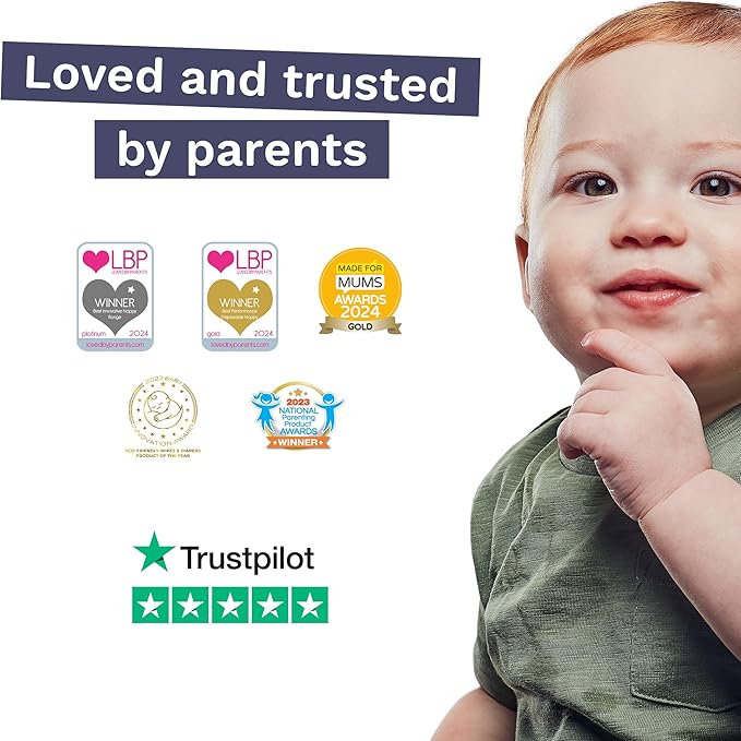 Pura Size 4 Eco-Friendly Diapers (18-31lbs) Totally Chlorine Free (TCF) Hypoallergenic, Soft Organic Cotton, Sustainable Comfort, up to 12 Hours Leak Protection, Allergy UK, 22 Diapers (Pack of 1)