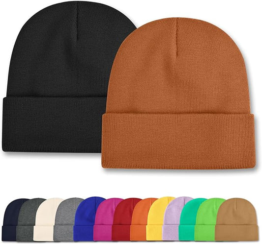 ZOORON Toddler Beanie Baby Beanies for Boys Girls Kids Winter Hats Children Knit Warm Caps 0-12years