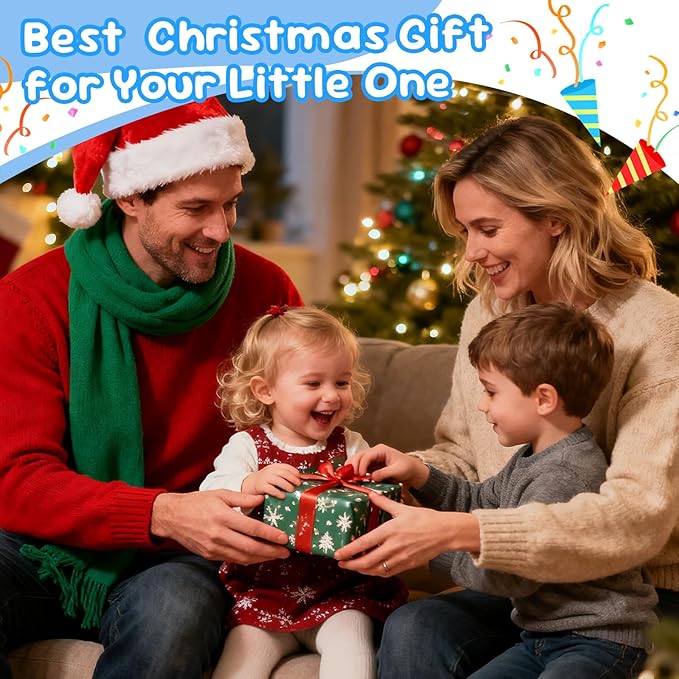 Fajiabao Baby Bath Toys for Kids Ages 1-3 Toddler Bath Toys Mold Free for 12+ Months Bathtub Beach Sand Pool Water Table Toys for 1 2 3 4 5 6 Years Old Boys Christmas Birthday Gifts (9 PCS)