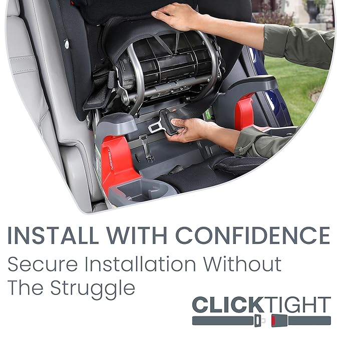 Britax Grow with You ClickTight Harness-2-Booster Car Seat, Cool N Dry - Cool Flow Moisture Wicking Fabric