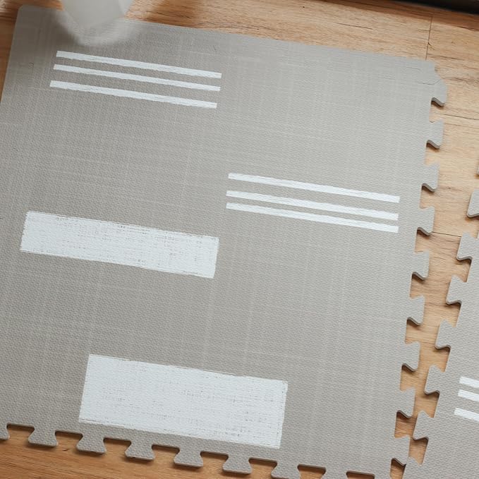 Baby Play Mat for Floor - Nira (4x6ft) - Premium EVA Foam Play Mat for Babies & Toddlers (Ages 0-5+) - Non-Toxic Playmat for Tummy Time, Crawling & Playroom - Stylish & Comfortable