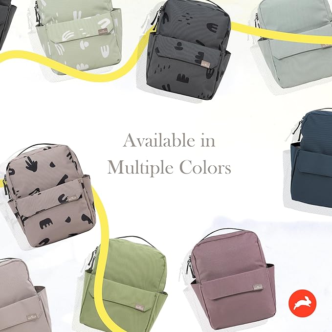 RED ROVR Mini Roo Lightweight Backpack | 6 pockets for everyday essentials (Moss)