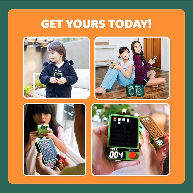 GiiKER Super Decoder, 600-Level Code-Breaking Puzzle Game for 1-2 Players, Handheld Games for Kids and Adults, Birthday Gift for Boys and Girls, Travel Games for Road Trip